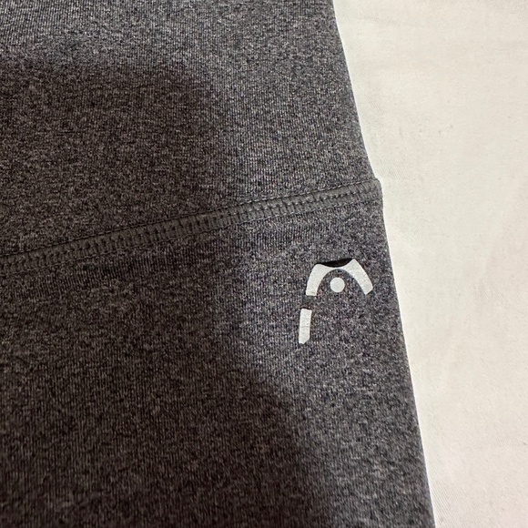 Grey High Waisted Leggings - Picture 2 of 4